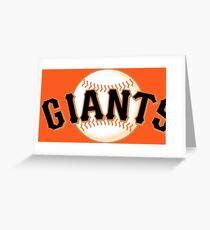 San Francisco Giants Greeting Card