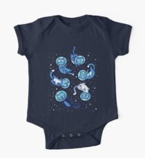 Galaxy cats One Piece - Short Sleeve
