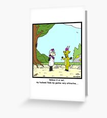 Goatee Greeting Card