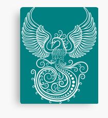 White Phoenix Canvas Print