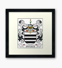 Affleck Coat of Arms Framed Print
