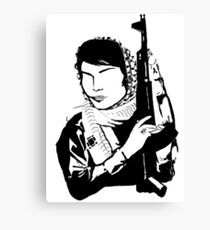 Leila Khaled Canvas Print