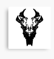 Elder Dragon Skull Canvas Print
