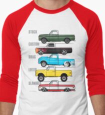 69-72 Chevy C-10 purpose Men's Baseball ¾ T-Shirt