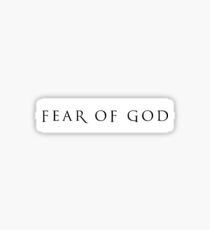Fear of God Sticker