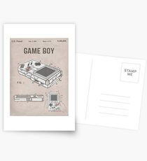 Gameboy Patent Postcards