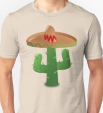 ¡Viva México! - Cactus Sombrero Unisex T-Shirt