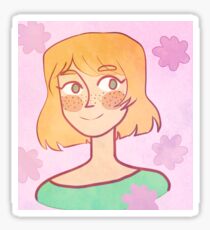 ginger girl Sticker