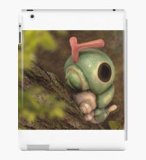 Caterpie on a tree iPad Case/Skin