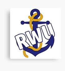 RWU Anchor Canvas Print