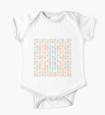 Colorful Geometric Pattern One Piece - Short Sleeve