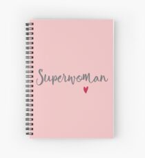 Superwoman Spiral Notebook