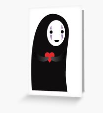 NoFace Greeting Card
