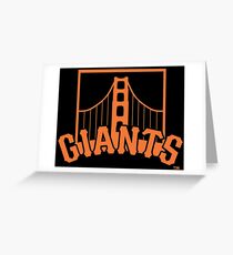 San Francisco Giants Greeting Card