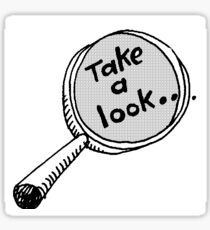 Take a look Sticker