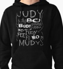 JUDY - The name game Remake White version Pullover Hoodie
