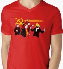The Communist Party (original) Men's V-Neck T-Shirt