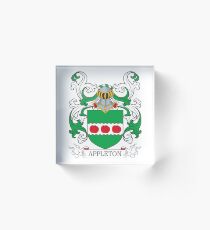 Appleton Coat of Arms Acrylblock