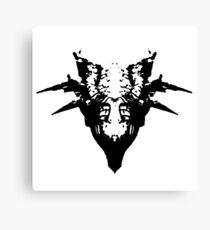 Revered Dragon Skull Canvas Print