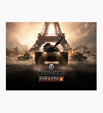 World of tanks Photographic Print
