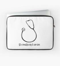 SEIN SCHÖNER TAG, LEBEN ZU RETTEN Laptoptasche