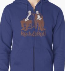 Rock & Roll Zipped Hoodie