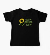Crazy Gardening guy Baby Tee