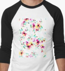 Flowers Men's Baseball ¾ T-Shirt