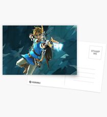 Die Legende von Zelda: Atem von wilden nützlichen Gegenständen Sammlung Postkarten
