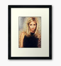 Buffy the Vampire Slayer Framed Print