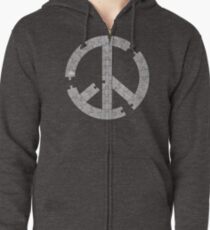 Puzzle Peace Zipped Hoodie