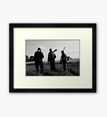 Gone Shooting Framed Print