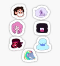 Crystal Gem Points - Steven Universe Sticker Set Sticker