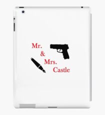 Mr. & Mrs. Castle iPad Case/Skin