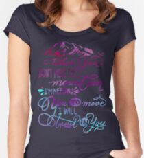 Trust in you - Lauren Daigle - trust God faith Christian Women's Fitted Scoop T-Shirt