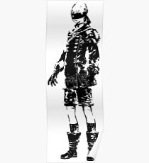 Weathered 9S Nier Automata Poster