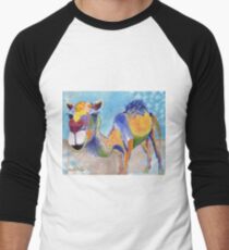Camelorful Men's Baseball ¾ T-Shirt