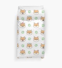 Chibi Shiba Duvet Cover