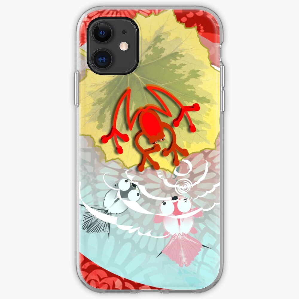 RED FROG - RedFrog in the Kois Pond iPhone Case & Cover