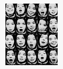 BJORK FACE PRINT Photographic Print
