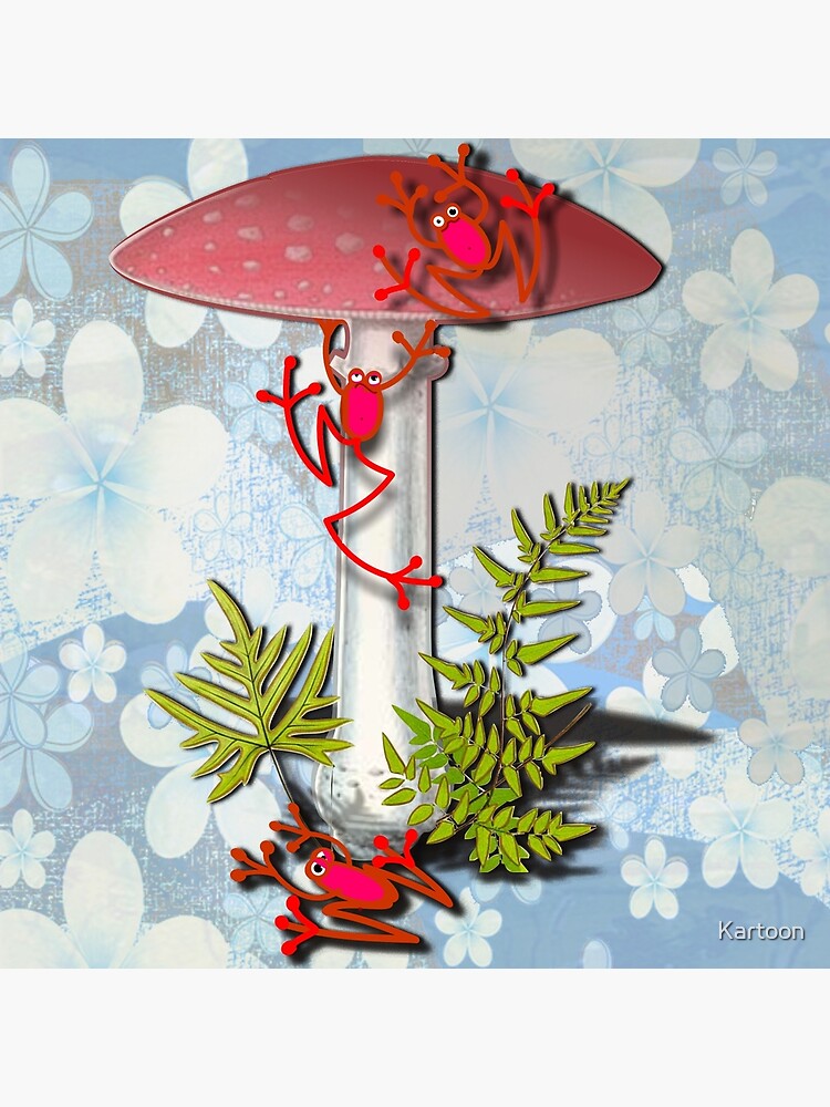 REF FROG - RedFrog and the Mushroom by Kartoon