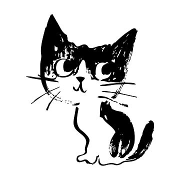 Artwork thumbnail, Sketch of cat by sanogawa