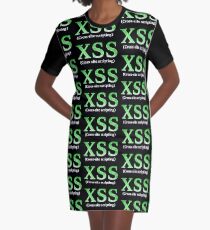 XSS (Cross-site scripting) Graphic T-Shirt Dress