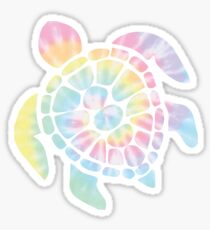 Tie Dye Sea Turtle Sticker