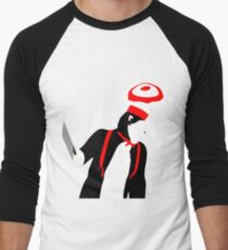 Cat in the Hat: I'll Cut You Men's Baseball ¾ T-Shirt