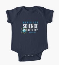 March for Science Earth Day One Piece - Short Sleeve