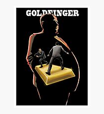 GOLD FINGER art print Photographic Print