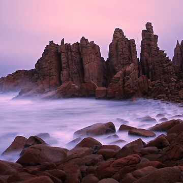 Artwork thumbnail, The Pinnacles at Sunrise, Philip Island, Australia by Chockstone