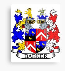 Barker Coat of Arms Metal Print