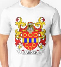 Barker Coat of Arms Unisex T-Shirt